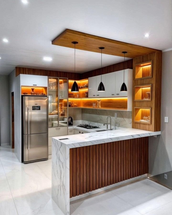 L-Shaped Kitchen